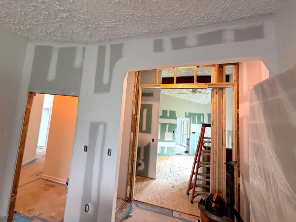 Rosemont Room Extension an Drywall Application